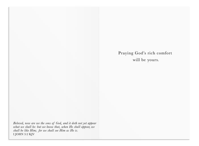 Billy Graham - Sympathy - Heaven - 12 Boxed Cards, KJV