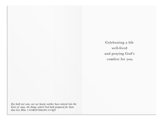 Billy Graham - Sympathy - Heaven - 12 Boxed Cards, KJV