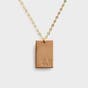 It Is Well - Gold Pendant Necklace