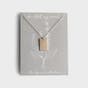 Be Still My Soul - Sterling Silver Pendant Necklace