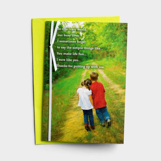 Anniversary - You Make Life Fun - 1 Greeting Card