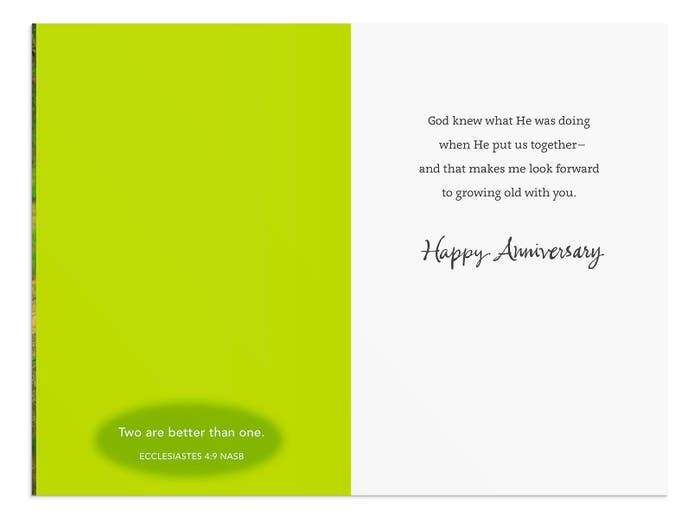 Anniversary - You Make Life Fun - 1 Greeting Card