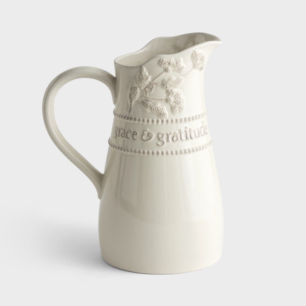 Mary & Martha - Grace & Gratitude Queen Anne's Lace Pitcher