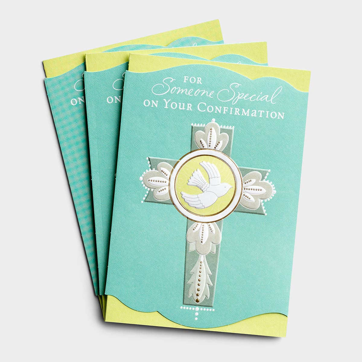 Confirmation - For Someone Special - Cross & Dove - 3 Premium Cards