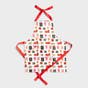 Deck The Halls - Flare Bib Apron for Kids