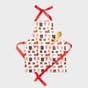 Deck The Halls - Flare Bib Apron for Kids