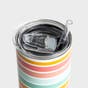 Skinny Stainless Tumbler with Lid and Straw, 20oz - Swept Away
