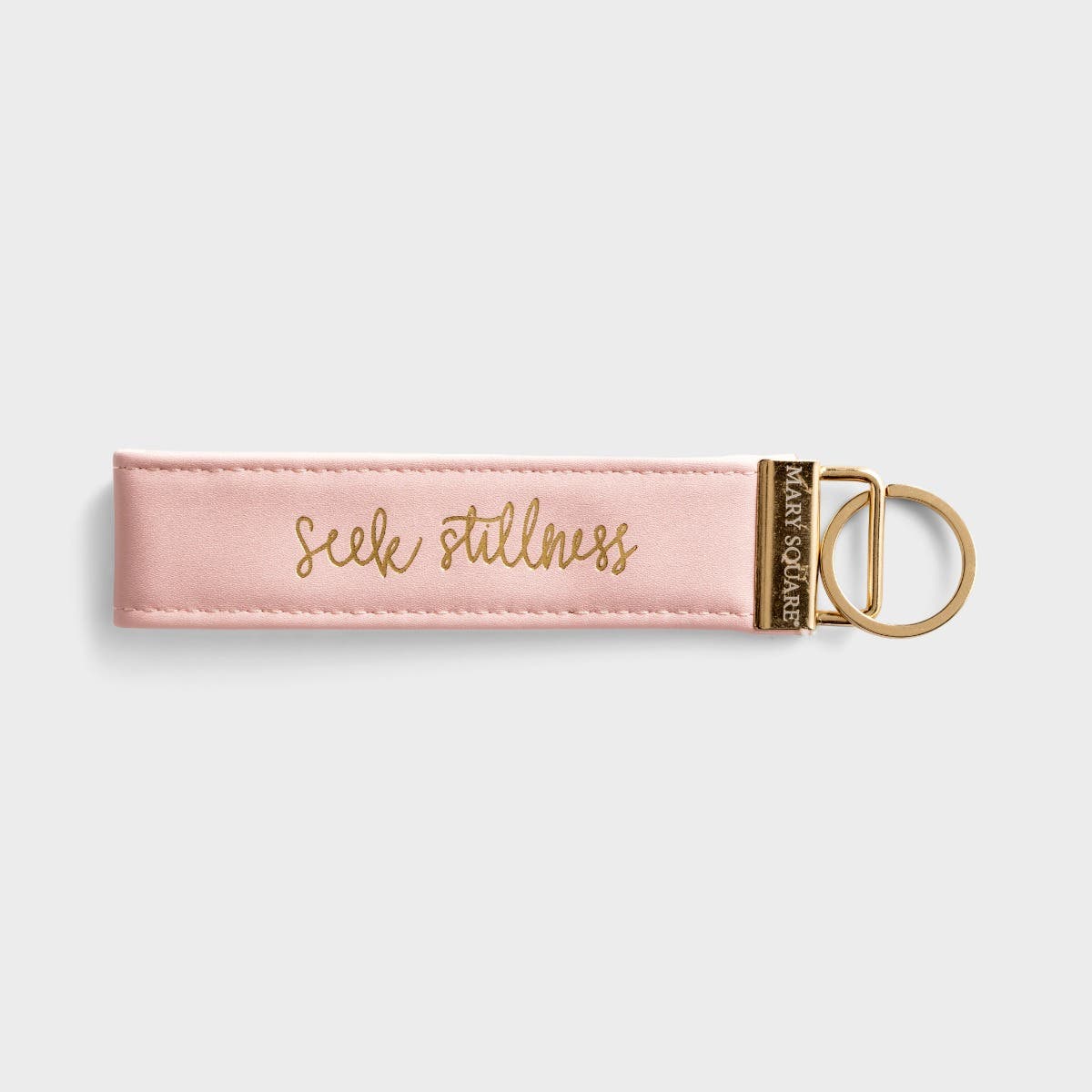 Seek Stillness - Inspirational Keychain