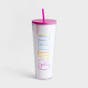 Mary Square - Maghon Taylor - Grateful - Straw Tumbler