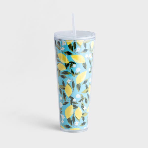 Mary Square - Lemon Twist - Straw Tumbler
