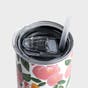Mary Square - Garden Blooms - Skinny Stainless Tumbler