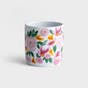 Mary Square - Garden Blooms - Ceramic Planter