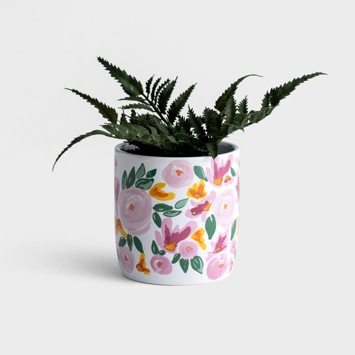 Mary Square - Garden Blooms - Ceramic Planter