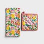 Mary Square - Best Mom Ever - Potholder & Tea Towel Set