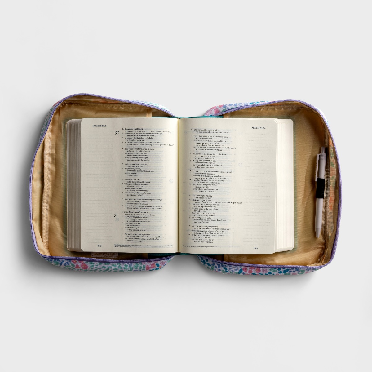 Sunset Dreams - Polyester Canvas Bible Cover