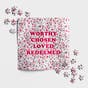 Mary Square - Worthy Chosen Loved Redeemed - Inspirational Jigsaw Puzzle - 250 Pieces