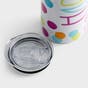 Mary Square - Maghon Taylor - Happy - Stainless Skinny Tumbler with Lid and Straw, 20 oz