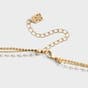 Polly - Gold Cross Charm Necklace