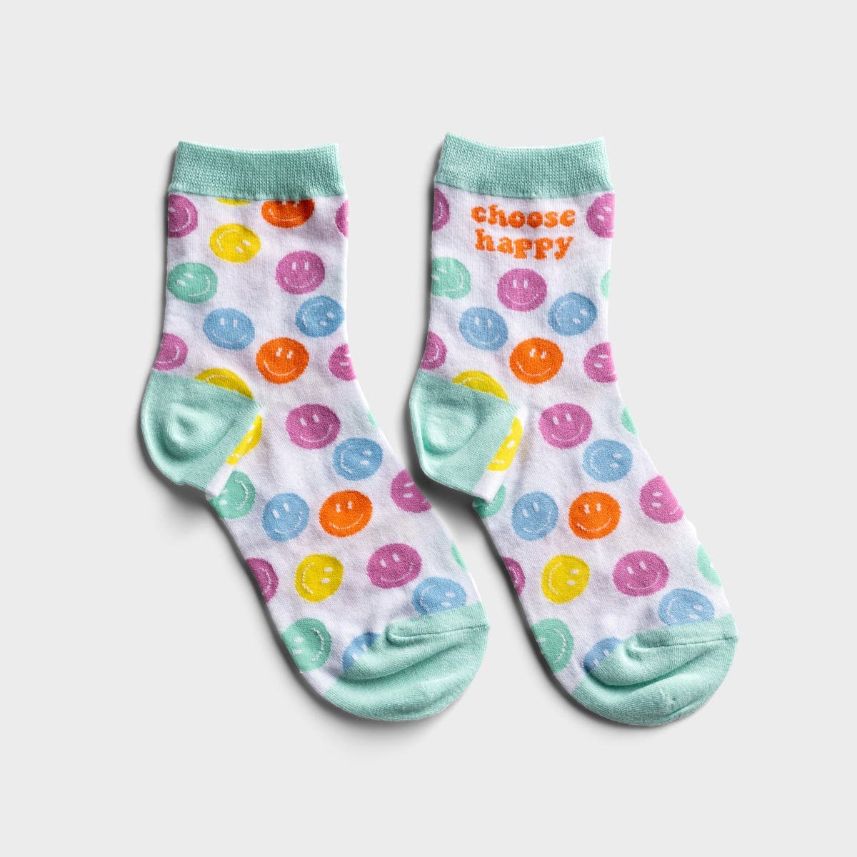 Choose Happy - Crew Socks