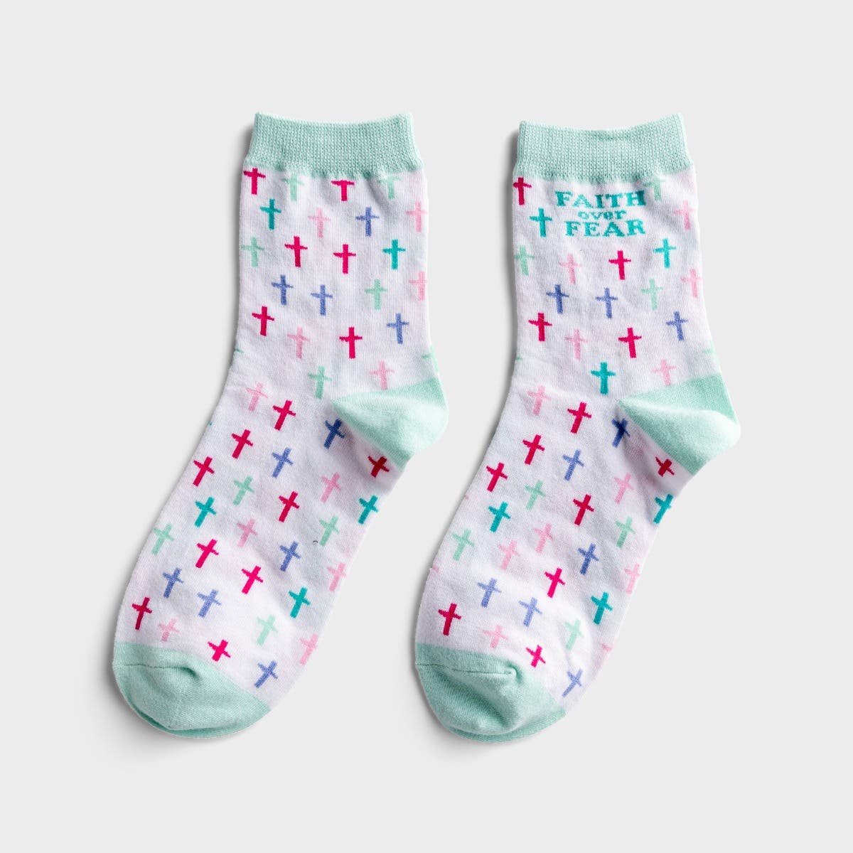 Faith Over Fear - Crew Socks