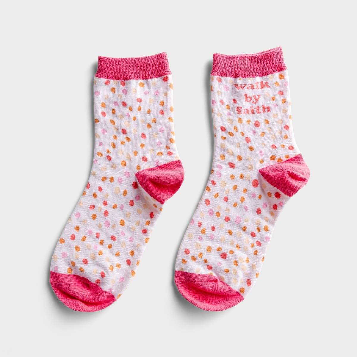Walk By Faith - Crew Socks