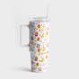 Maghon Taylor - Handled Tumbler - Happy and Joyful