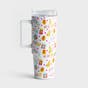 Maghon Taylor - Handled Tumbler - Happy and Joyful