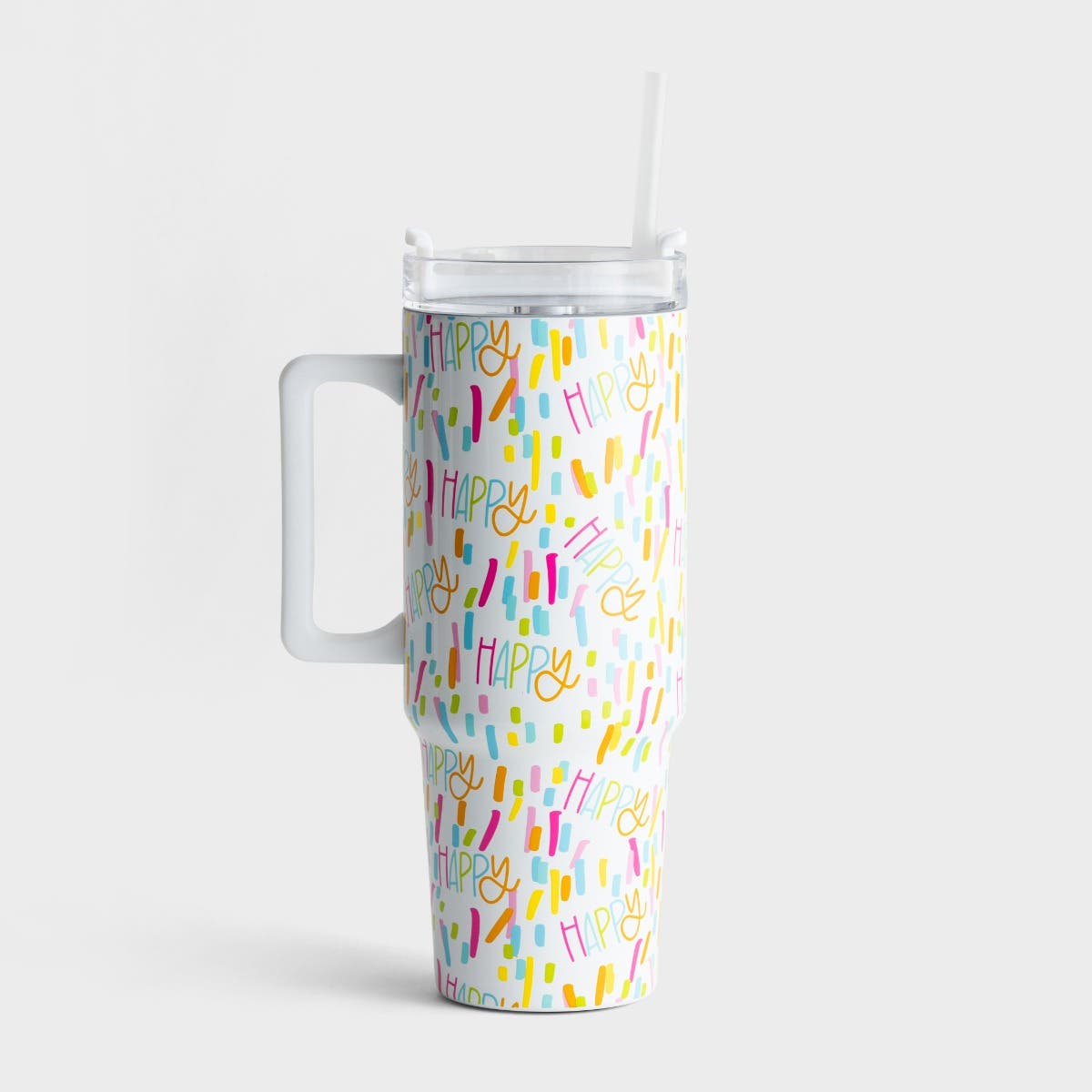 Mary Square - Maghon Taylor - Handled Tumbler - Happy