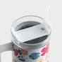 Mary Square - Curved Handled Tumbler - Darling Daisy