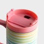Mary Square - Curved Handled Tumbler - Sunset Stripe