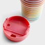 Mary Square - Curved Handled Tumbler - Sunset Stripe