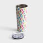 Large Stainless Steel Tumbler 24oz - Paint Splash