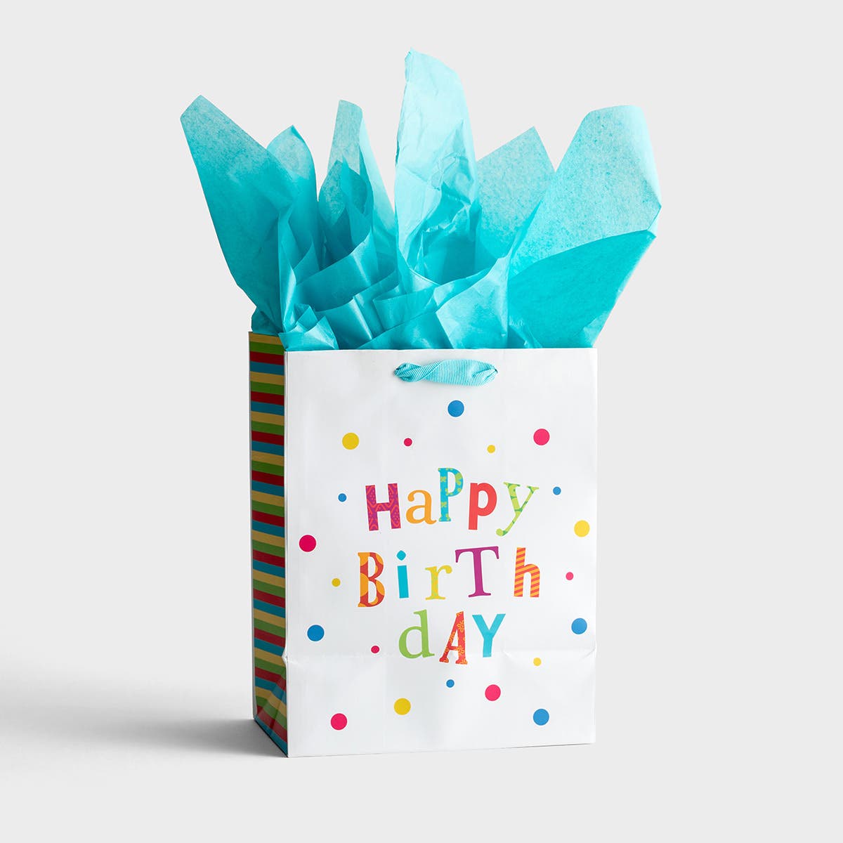 Happy Birthday - Medium Gift Bag with Tissue