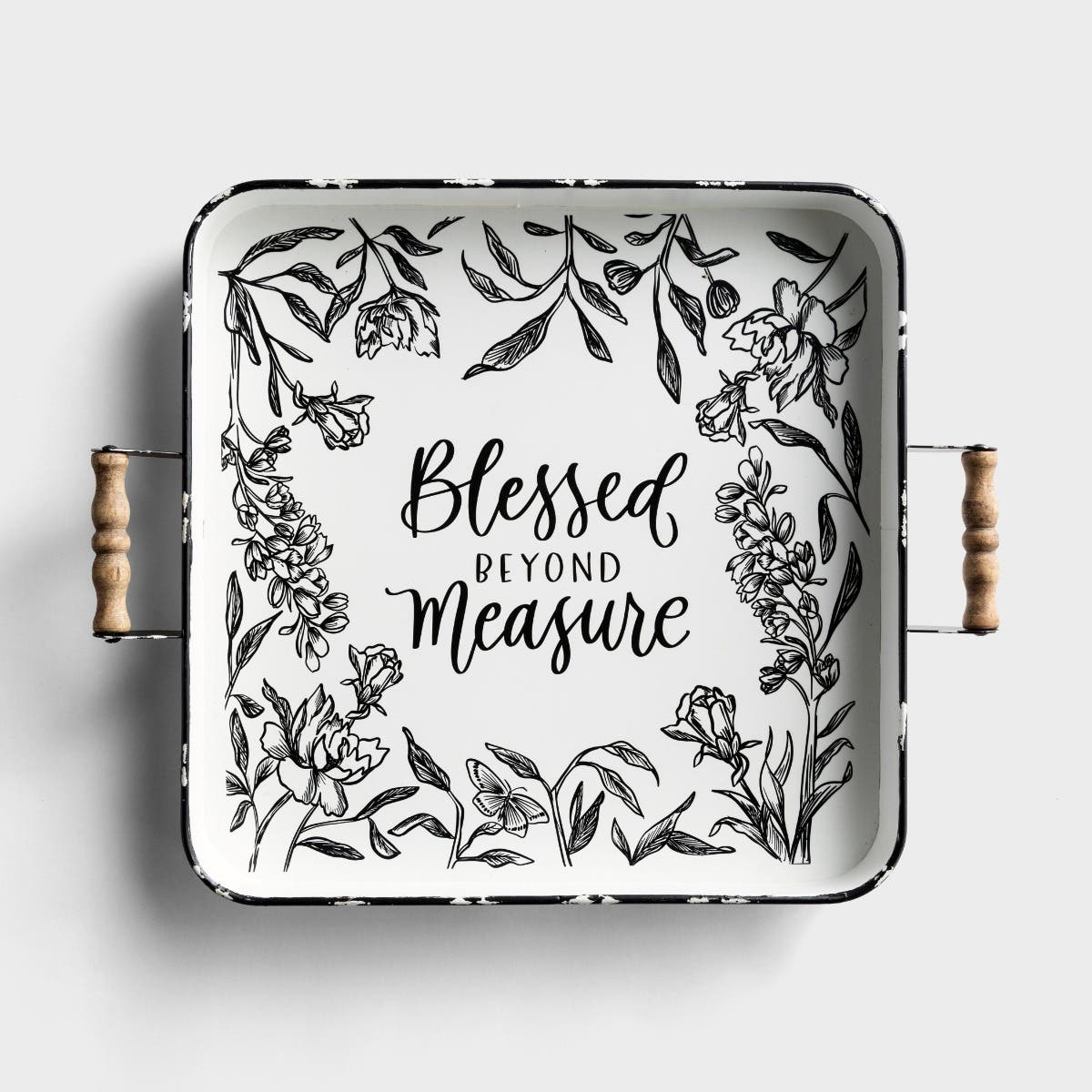 Blessed Beyond Measure - Enamel Tray