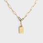 Rest in Him Mini Tag Necklace