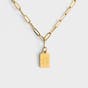 Hope + Future Mini Tag Necklace