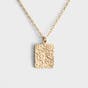 Planted - Gold Embossed Necklace