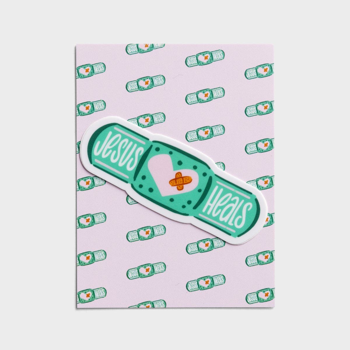 Dear Heart - Jesus Heals Inspirational Sticker