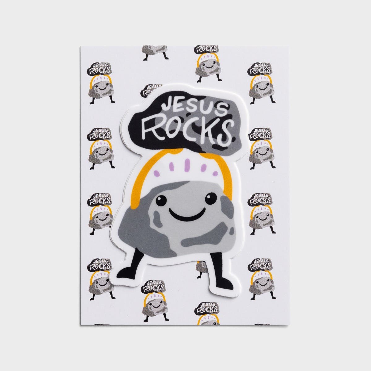 Dear Heart - Jesus Rocks Inspirational Sticker