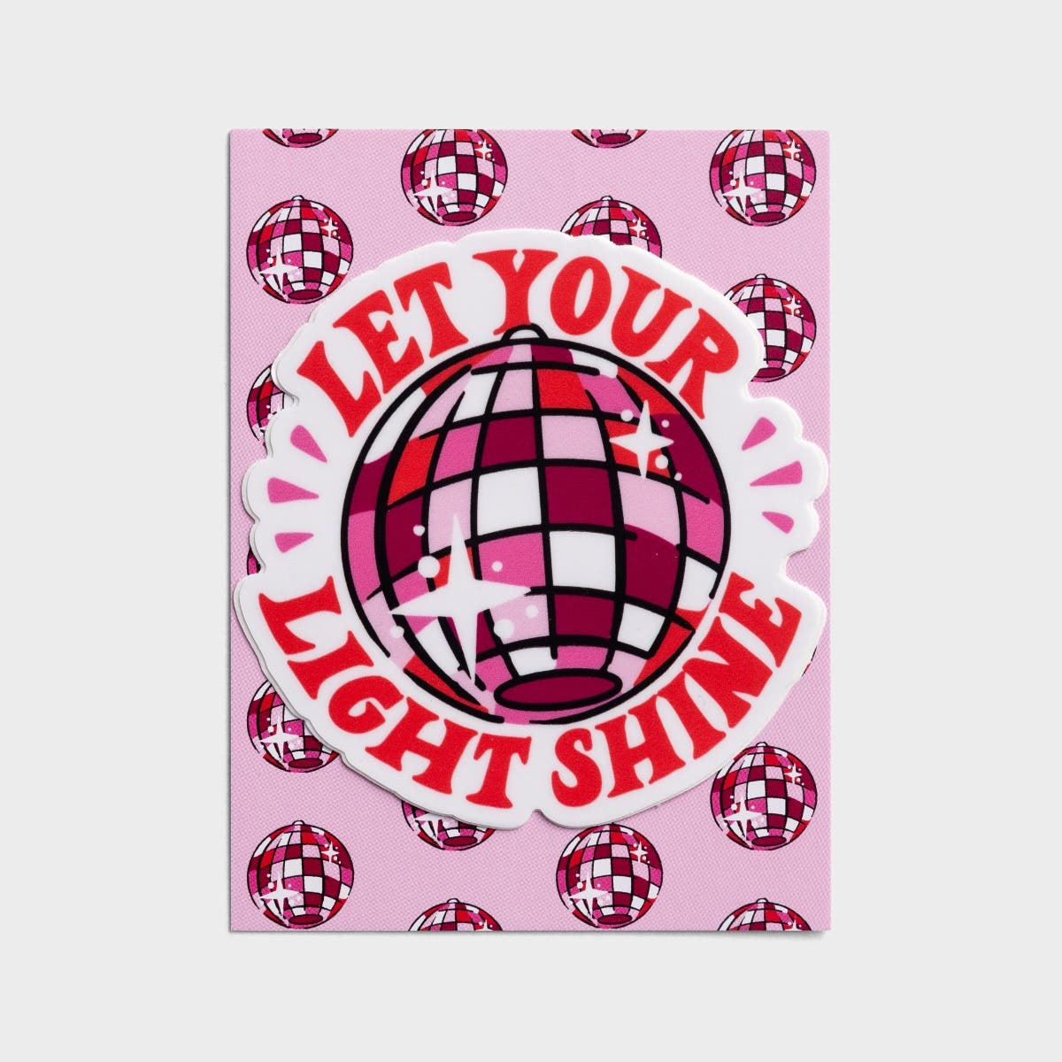 Dear Heart - Let Your Light Shine Inspirational Sticker