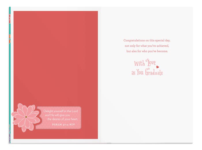 Graduation - Granddaughter - 1 Greeting Card