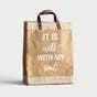 It Is Well with My Soul - Market Jute Tote Bag