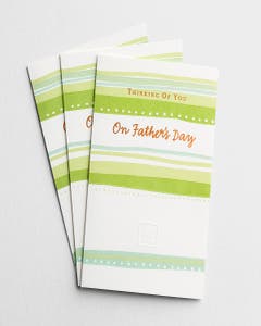 Father's Day -  For Anyone - Thinking Of You - 3 Greeting Cards