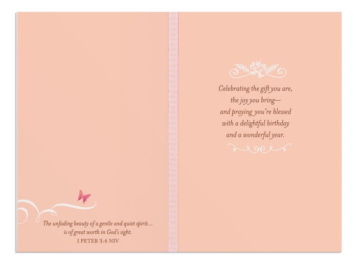 Birthday - 60th - A Life Lived Gracefully - 1 Greeting Card