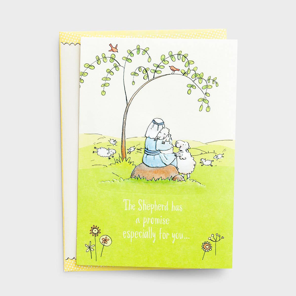 Really Woolly - Praying For You - The Shepherd Has A Promise - 4 Greeting Cards