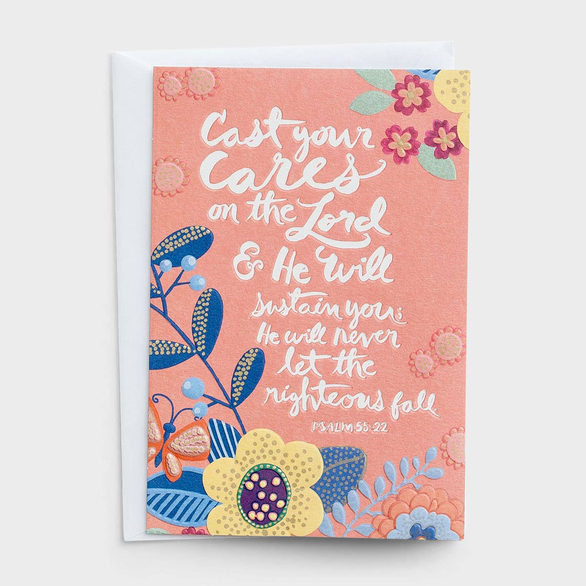 Praying for You - Cast Your Cares - 3 Greeting Cards