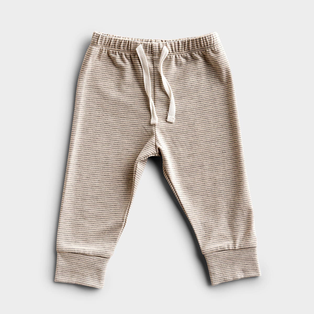 This 'Little Blessing' inspirational baby pants are designed to dress precious little ones in adorable style and meaningful inspiration. This cream and gray striped pant is perfect to pair with our little blessing onesie. A thoughtful gift for all baby sh