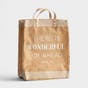 There Is Wonderful Joy Ahead - Market Jute Tote Bag