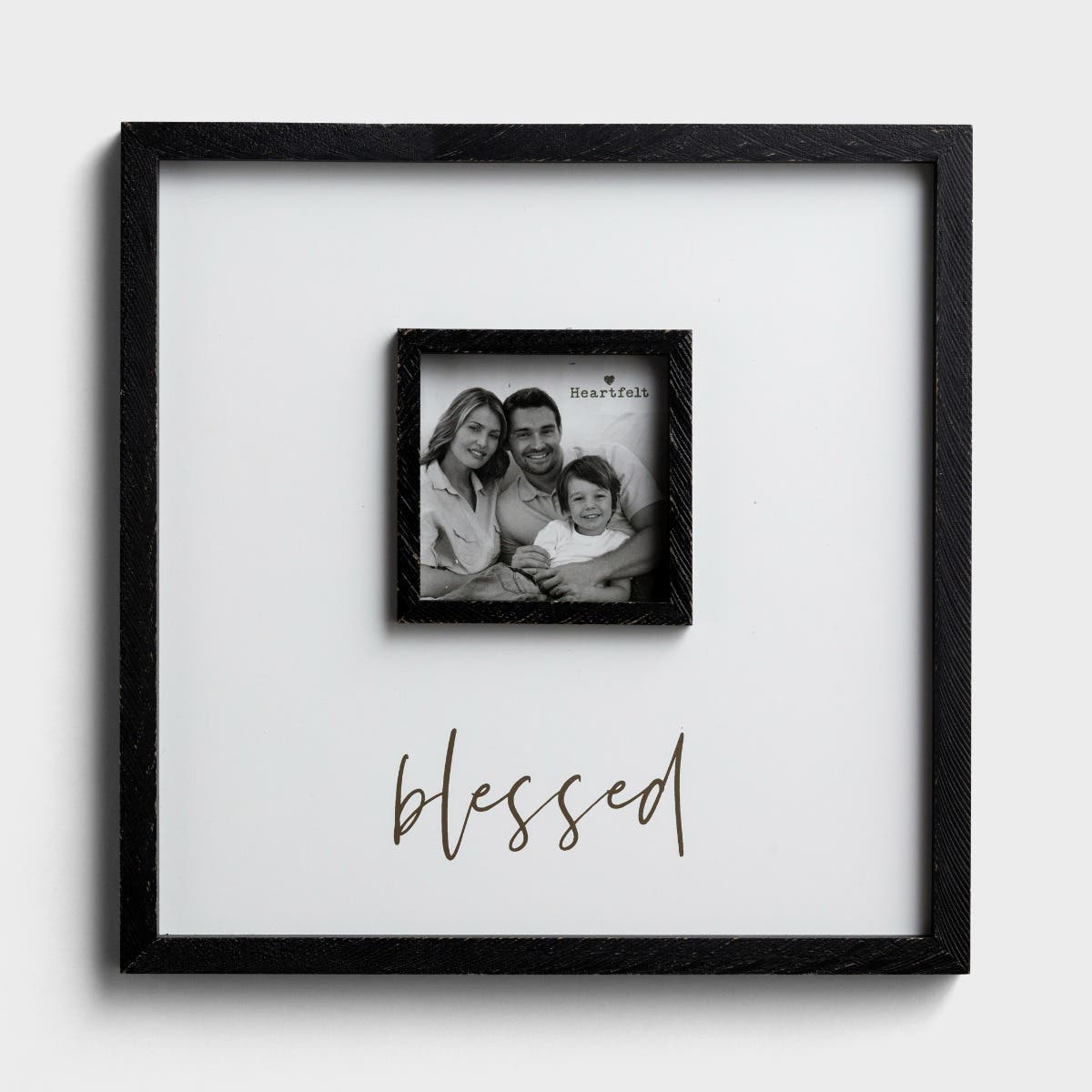 Faithworks - Blessed - Picture Frame, Holds 4"x4" Photo