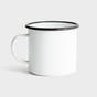 Bind My Wandering Heart to Thee - Enamel Campfire Mug